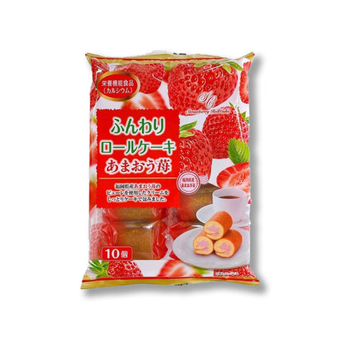 YAMAUCHI Amaou Strawberry Roll Cake