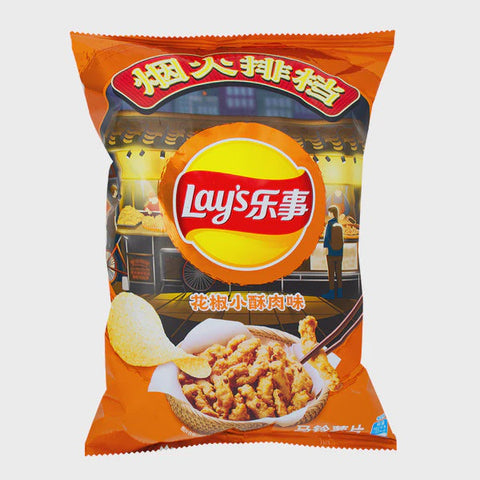 Lay’s (Sichuan Pepper Crispy Meat Flavour)
