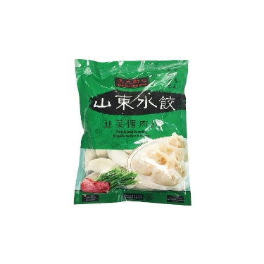 山东水饺 韭菜猪肉 TTDS pork&leek dumping 800g