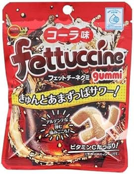 Bourbon fettuccine cola gummy candy