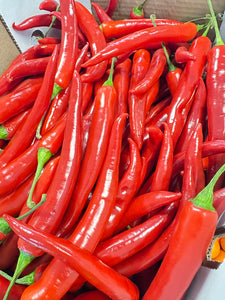 long red chili per LB 长红辣椒称重