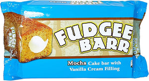 Fudgee Barr Mocha Cake With Vanilla