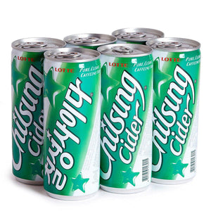 LOTTE Chilsung Cider - Korean Lemon-Lime Soda