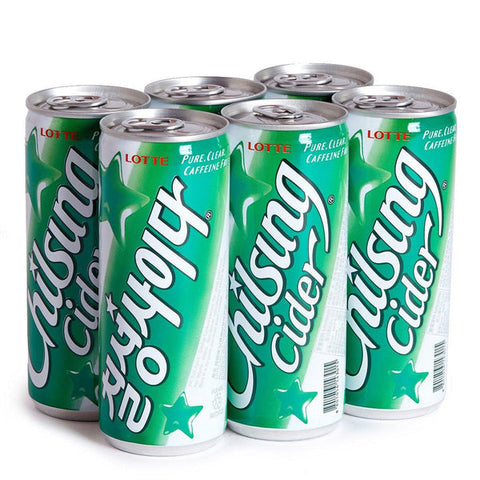 LOTTE Chilsung Cider - Korean Lemon-Lime Soda