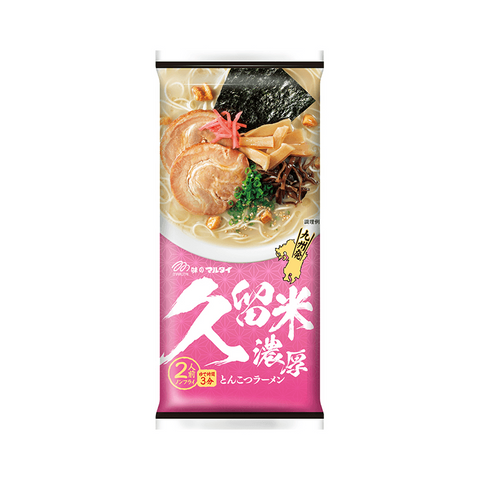 Marutai Kurume Tonkotsu Ramen – Rich Pork Bone Flavor 194g