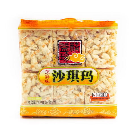 益精珍 沙琪玛芝麻味 YJZ soft flour cake sesame flavored