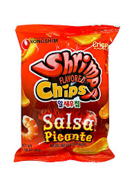 Nongshim Shrimp Flavoured Chips Salsa Picante 45 g
