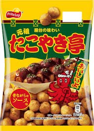 Japanese Takoyaki Flavored Snack Balls(Sauce Flavor）55g