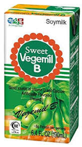 Vegemil B Sweet Soymilk – Peanut Flavor