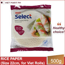 Coop select thin rice paper