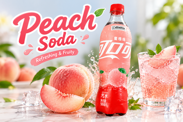 Coco cola peach/ strawberry