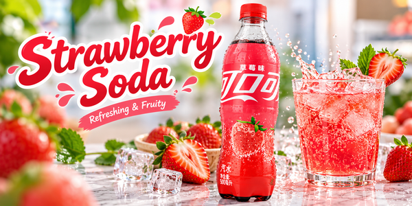Coco cola peach/ strawberry