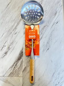 OHO 不锈钢漏勺
OHO Stainless Steel Skimmer Ladle