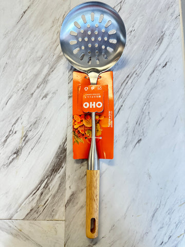 OHO 不锈钢漏勺
OHO Stainless Steel Skimmer Ladle