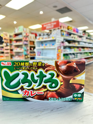 S&B とろける中辛咖喱块 Medium Hot Japanese Curry