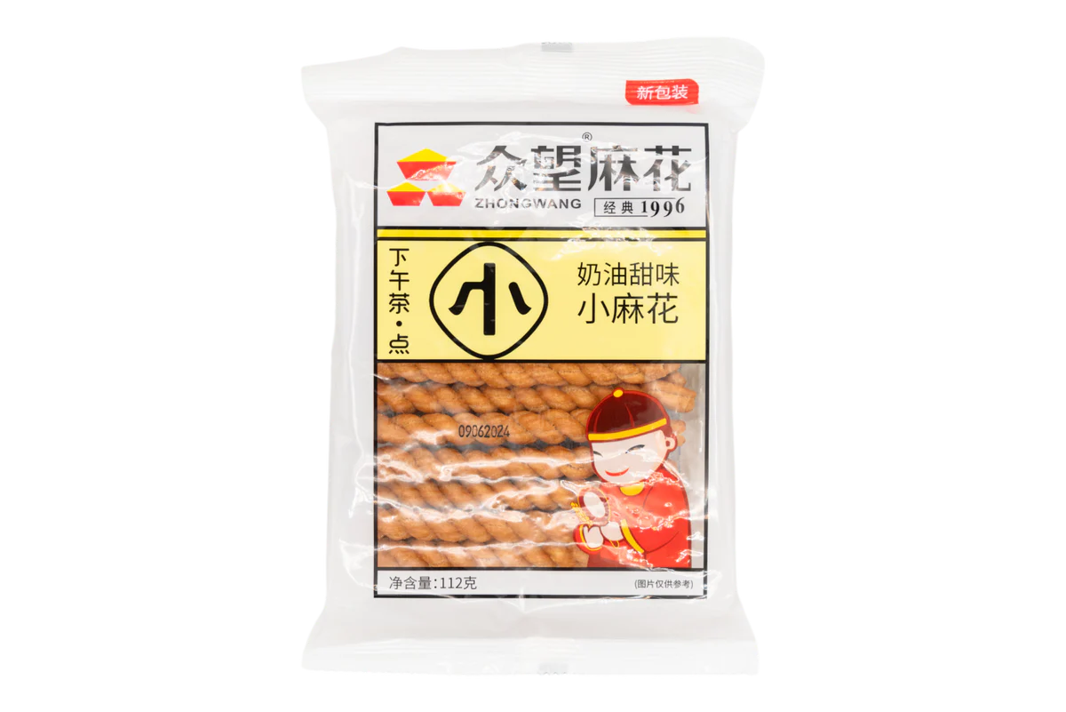 众望麻花 奶油味 fried dough twist cream flavor
