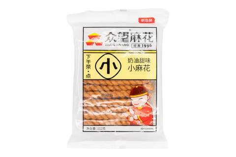 众望麻花 奶油味 fried dough twist cream flavor