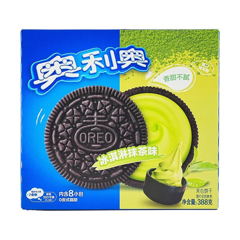 奥利奥 冰激凌抹茶味 Oreo ice cream matcha flavor