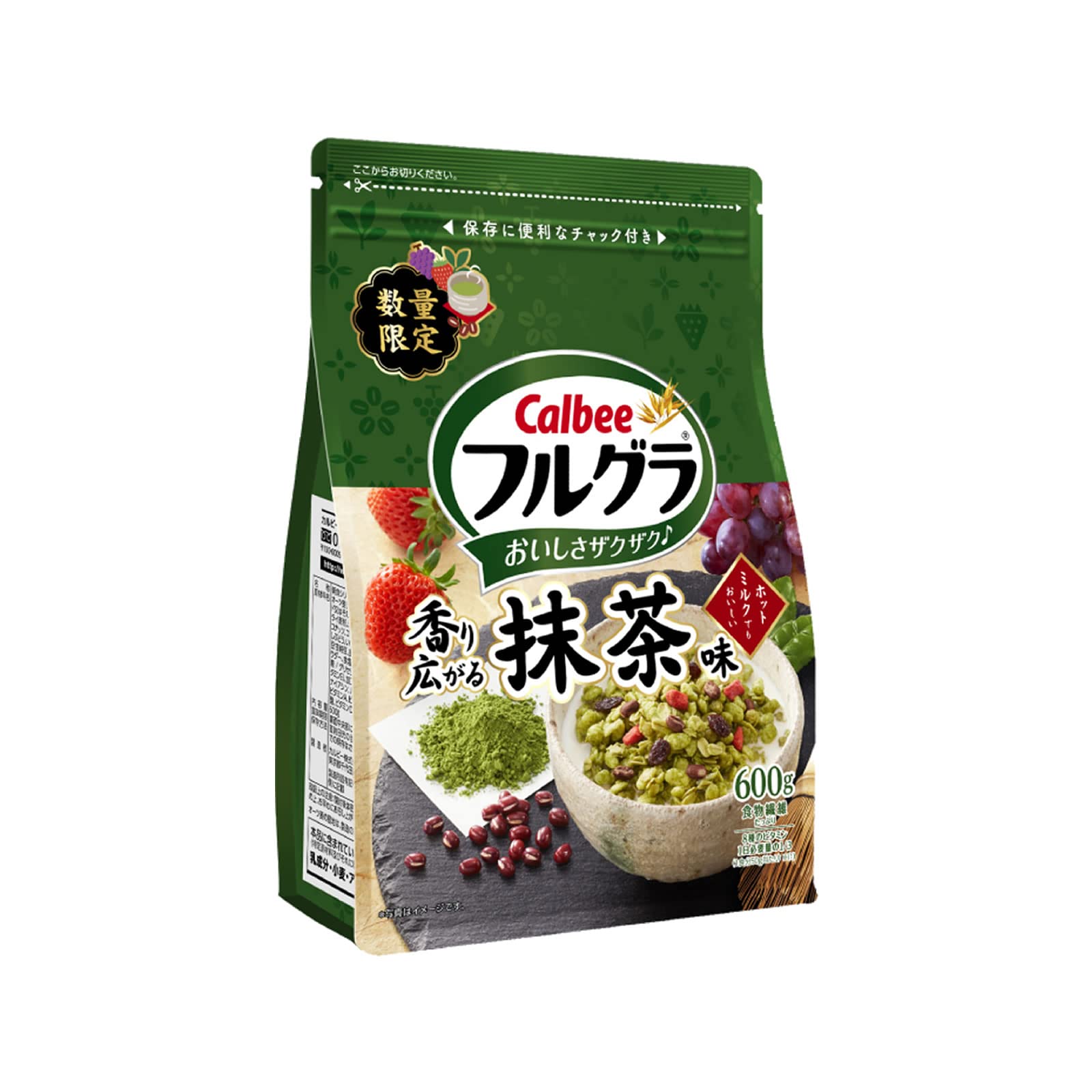 Calbee Matcha azuki flavor Cereal 550g