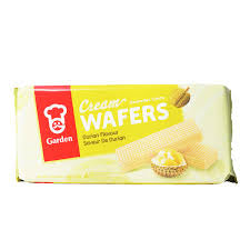 Garden wafers durian flavor 嘉顿威化饼干榴莲味