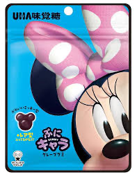 UHA Puni Kyara Disney Minnie Grape Gummy 40g
