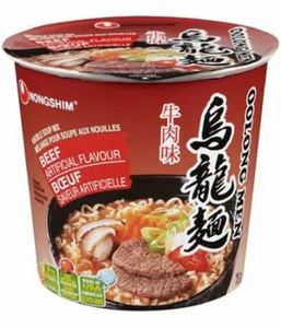 Nongshim Oolong Men Beef Flavour Instant Noodle Soup Cup