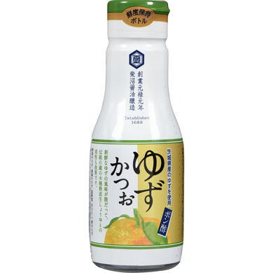 Shibanuma Shoyu Yuzu & Bonito Japanese Ponzu Sauce 200ml