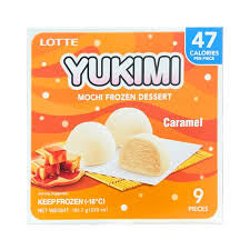 LOTTE YUKIMI MOCHI ICE CREAM CARAMEL