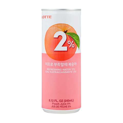 Lotte Refreshing Water with Peace Juice 240ml