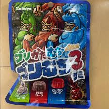 KABAYA Gori-Muchi 3 Assorted Cola Flavour Gummy 59g