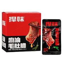捍味麻油毛肚脆crispy konjak sesame oil flavor
