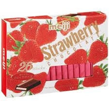 MEIJI strawberry chocolate