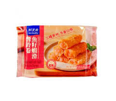 Shrimp Paste & Fish Roe Stuffed Soybean Roll鲜美来响铃卷鱼籽虾滑