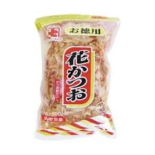 Katsuobushi Dried Bonito 鲣鱼柴鱼片，100g）。