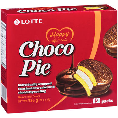 Lotte chocolate pie