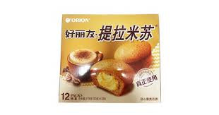 Heart filling cake-tiramisu好丽友提拉米苏派