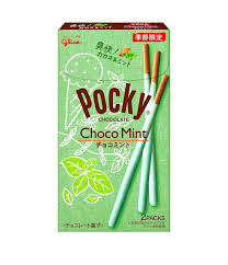 pocky chocolate mint