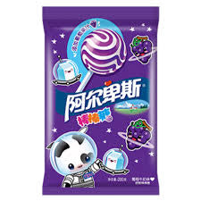 Hard lollipop-Grape milk flavor