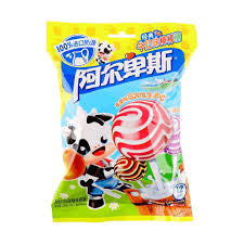 Hard lollipop-mix flavor