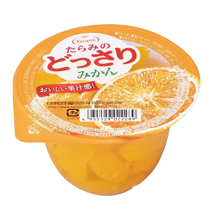 Tarami Fruit Jelly Orange Flavor 230g