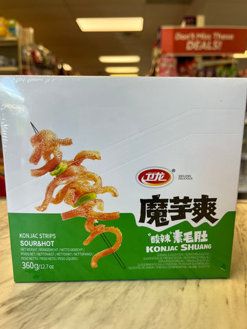 Weilong Konjac Shuang Sour & Hot 360g 魔芋爽 酸辣