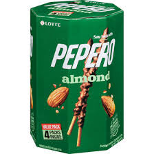 Lotte pepero almond chocolate covered biscuit