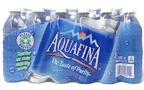 Aquafina demineralized treated water whole package