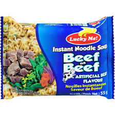 LUCKY ME! Instant Noodle Soup Artificial Beef Flavour 55 g