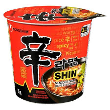 Nongshim Shin Cup, 75g, Microwavable