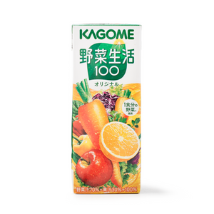 佳美野菜生活100 混合蔬菜汁 KAGOME Vegetable 100 Mixed Vegetable Juice 200ml