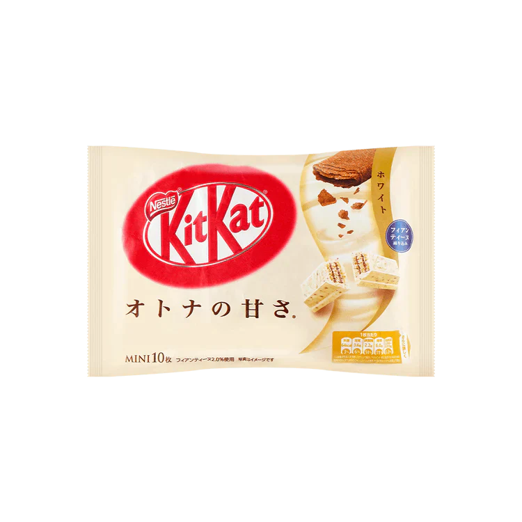 Nestle kitkat white chocolate wafer bar 116g
