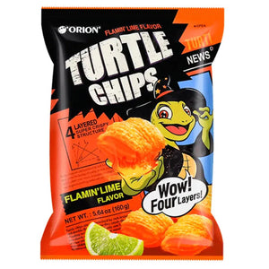 ORION Turtle Chips flamin lime 160g