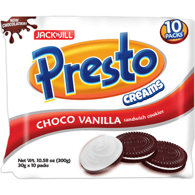 JnJ Presto Vanilla 10*30g