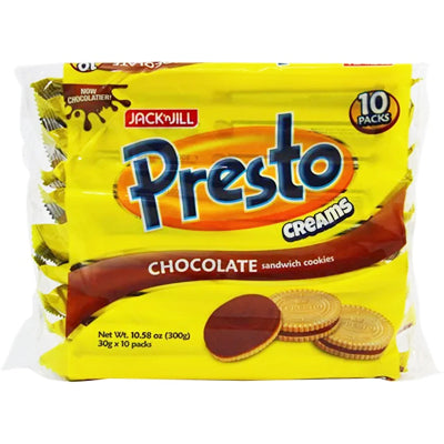 JnJ Presto Chocolate 10*30g